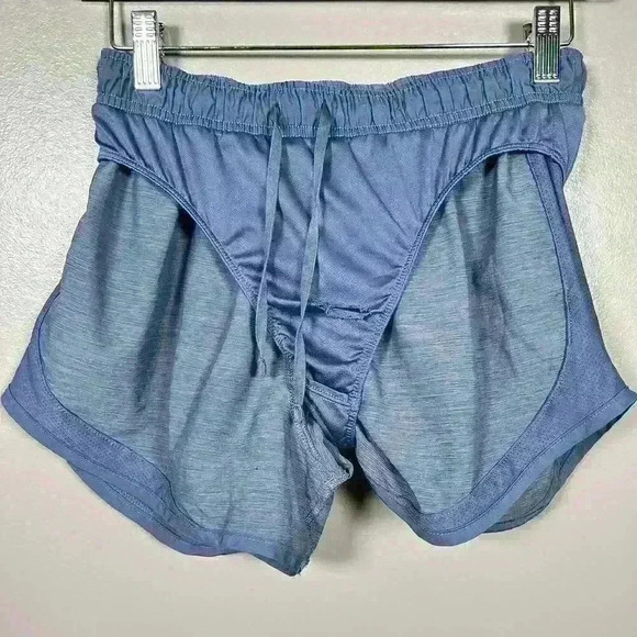 NIKE Dri-fit Tempo Track 3 Inseam Shorts Blue Athletic Running Workout Women M - Picture 7 of 9